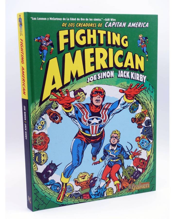 Cubierta de FIGHTING AMERICAN. INTEGRAL (Jack Kirby / Joe Siman) Kraken 2011