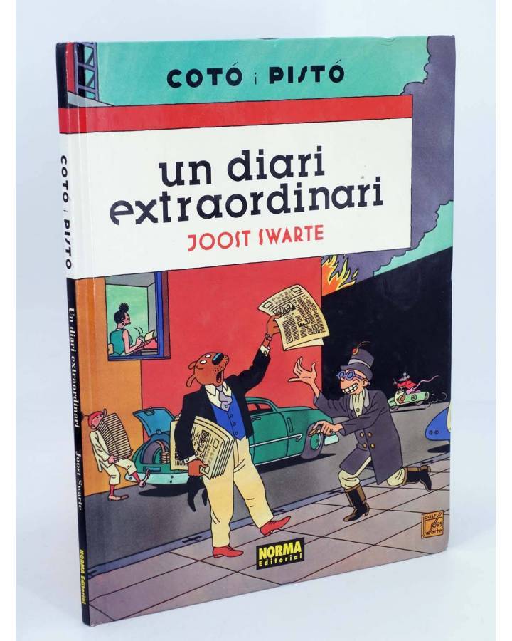 Cubierta de COTÓ I PISTÓ: UN DIARI EXTRAORDINARI (Joost Swarte) Norma 1996