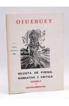 Cubierta de OJUEBUEY 1362 A 1400. REVISTA DE POESÍA NARRATIVA Y CRÍTICA ESPAÑOLA Y CENTROAMERICANA (Vvaa) Ojuebuey 1980