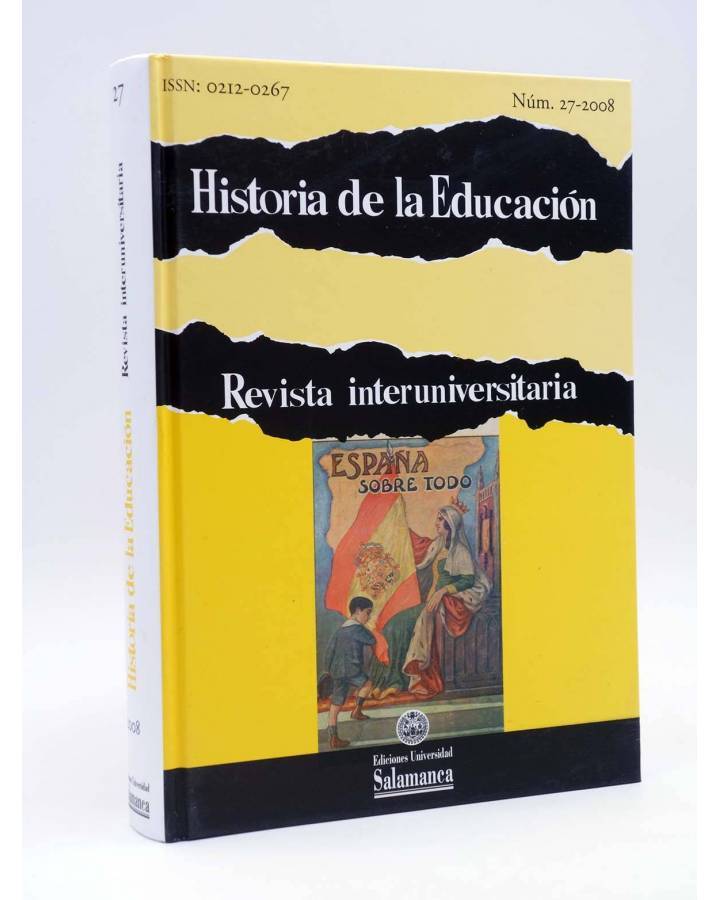 Cubierta de HISTORIA DE LA EDUCACIÓN REVISTA INTERUNIVERSITARIA 27 (Vvaa) Universidad de Salamanca 2009