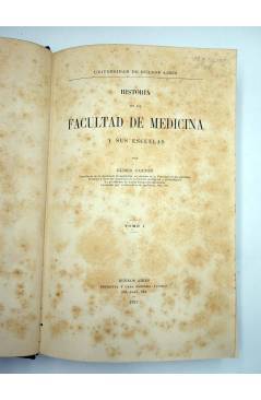 Muestra 3 de HISTORIA DE LA FACULTAD DE MEDICINA Y SUS ESCUELAS. 4 TOMOS (Eliseo Cantón) Coni 1921