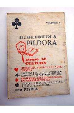 Contracubierta de BIBLIOTECA PÍLDORA 4. SAM HOUSTON EL CUERVO (Stefan Pherron) SAEGE 1950