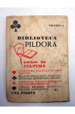 Contracubierta de BIBLIOTECA PÍLDORA 9. TIBET PAÍS MISTERIOSO (María Francisca Ruiz) SAEGE 1950