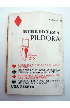 Contracubierta de BIBLIOTECA PÍLDORA 33. MARGARITA DE DINAMARCA (Elizabet Mac) SAEGE 1950