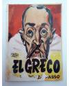 Cubierta de BIBLIOTECA PÍLDORA 40. EL GRECO VIDA Y OBRA (Eugenio Argoza Passo) SAEGE 1950