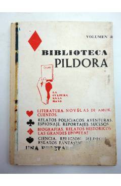 Contracubierta de BIBLIOTECA PÍLDORA 40. EL GRECO VIDA Y OBRA (Eugenio Argoza Passo) SAEGE 1950