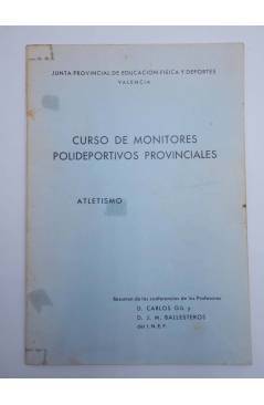 Muestra 3 de CURSO DE MONITORES POLIDEPORTIVOS PROVINCIALES LOTE DE 6 CUADERNOS (Vvaa) 1970