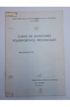 Muestra 5 de CURSO DE MONITORES POLIDEPORTIVOS PROVINCIALES LOTE DE 6 CUADERNOS (Vvaa) 1970
