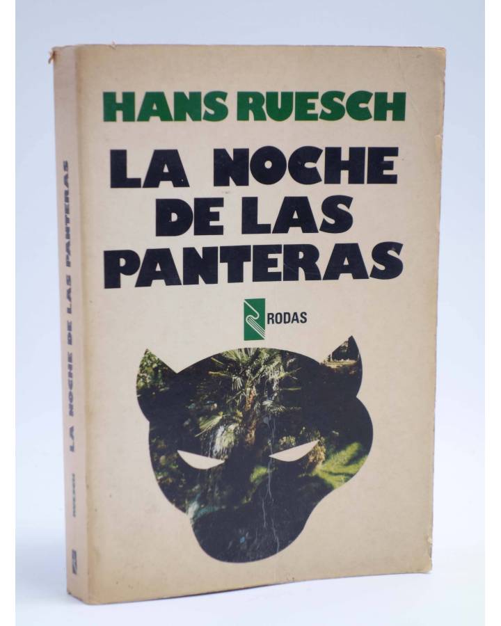Cubierta de LA NOCHE DE LAS PANTERAS (Hans Ruesch) Rodas 1975