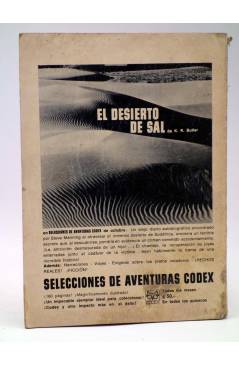 Contracubierta de SELECCIONES DE AVENTURAS. EL VUELO DEL FÉNIX (Vvaa) Codex 1965