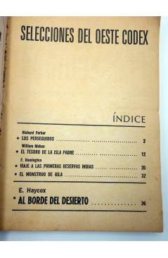 Contracubierta de SELECCIONES DEL OESTE (Vvaa) Codex 1965