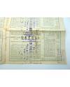 Muestra 2 de DÉCIMO LOTERÍA NACIONAL N.º 48282. AÑO 1957. SORTEO NUM. 1. PLIEGO DE 4 DÉCIMOS (No Acreditado) Lotería Nac
