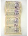 Contracubierta de DÉCIMO LOTERÍA NACIONAL N.º 55469. AÑO 1953. SORTEO NUM. 1. PLIEGO DE 4 DÉCIMOS (No Acreditado) Loterí