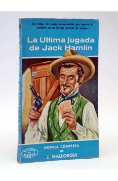 Cubierta de NOVELAS DEL OESTE 65. LA ÚLTIMA JUGADA DE JACK HAMLIN (José Mallorquí) Cliper 1959