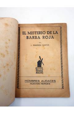 Muestra 1 de HOMBRES AUDACES NUEVOS HÉROES 46. DUKE 9 EL MISTERIO DE LA BARBA ROJA (J. Figueroa Campos) Molino 1946