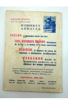 Muestra 4 de HOMBRES AUDACES NUEVOS HÉROES 2. TRES HOMBRES BUENOS 1 TRES JINETES NEGROS (Amadeo Conde) Molino 1942