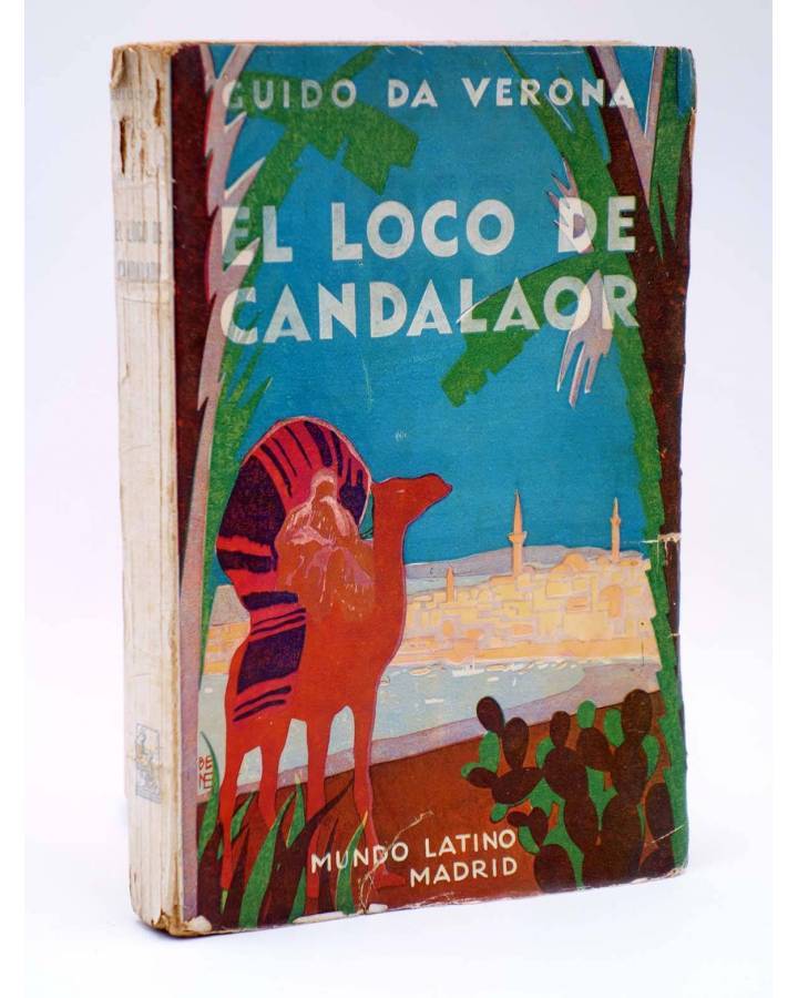 Cubierta de EL LOCO DE CANDALAOR (Guido Da Verona) Mundo Latino 1930