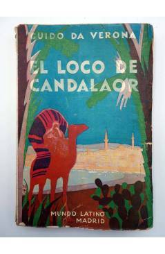 Contracubierta de EL LOCO DE CANDALAOR (Guido Da Verona) Mundo Latino 1930