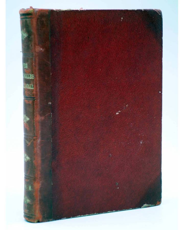 Cubierta de AVES Y ANIMALES DE CORRAL + PISCICULTURA (D.F.B. Y B. / Un Aficionado) Libro de Oro 1865