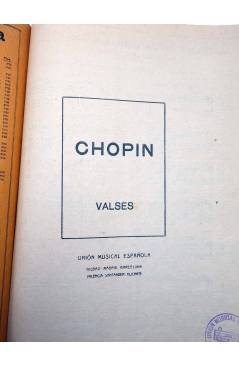 Muestra 1 de VALSES CHOPIN PARTITURA. 76 págs (Chopin) No acreditada s/f
