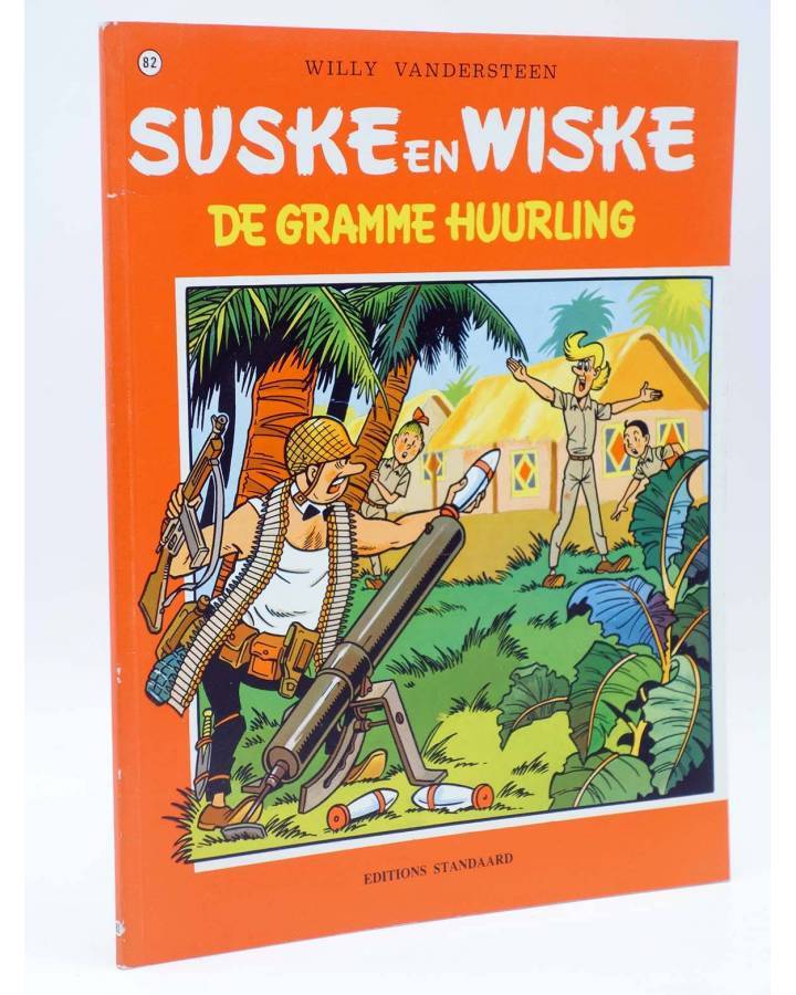 Cubierta de SUSKE EN WISKE 82. DE GRAMME HUURLING (Willy Vandersteen) Standaard Uitgeverij 1996. LÍNEA CLARA. EN BELGA