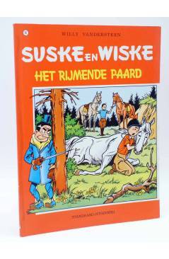 Cubierta de SUSKE EN WISKE 96. HET RIJMENDE PAARD (Willy Vandersteen) Standaard Uitgeverij 1996. LÍNEA CLARA. EN BELGA