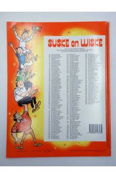 Contracubierta de SUSKE EN WISKE 96. HET RIJMENDE PAARD (Willy Vandersteen) Standaard Uitgeverij 1996. LÍNEA CLARA. EN B