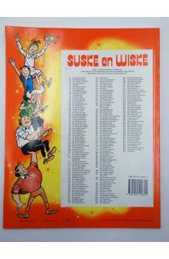 Contracubierta de SUSKE EN WISKE 135. DE GEKKE GOKKER (Willy Vandersteen) Standaard Uitgeverij 1997. LÍNEA CLARA. EN BEL