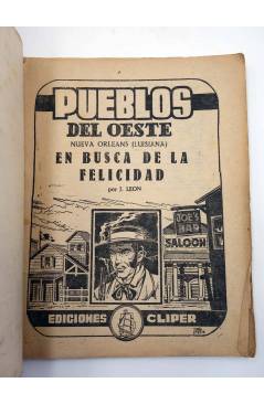 Muestra 2 de PUEBLOS DEL OESTE 16. NUEVA ORLEANS: EN BUSCA DE LA FELICIDAD (J. León) Cliper 1949