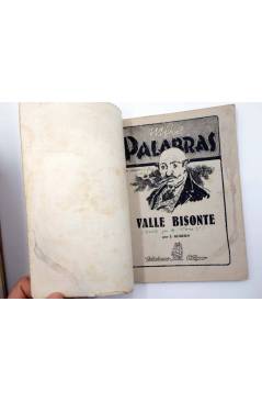 Contracubierta de MIKE PALABRAS 2. VALLE BISONTE (J. Gubern) Cliper 1947