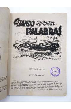 Contracubierta de MIKE PALABRAS 5. CUANDO APARECE PALABRAS (J. Gubern) Cliper 1947