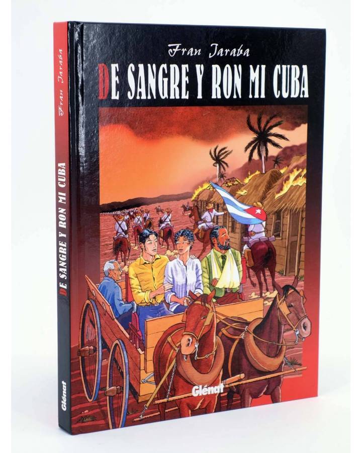 Cubierta de DE SANGRE Y RON MI CUBA (Fran Jaraba) Glenat 2010