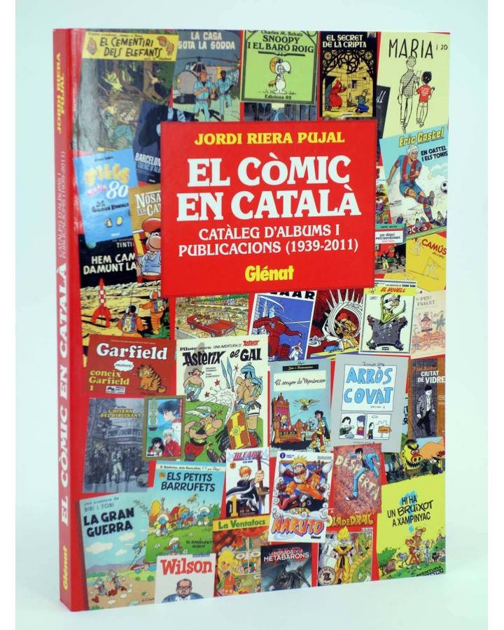 Cubierta de EL CÒMIC EN CATALÀ ALBUMS I PUBLICACIONS (J. Riera Pujal) Glenat 2001