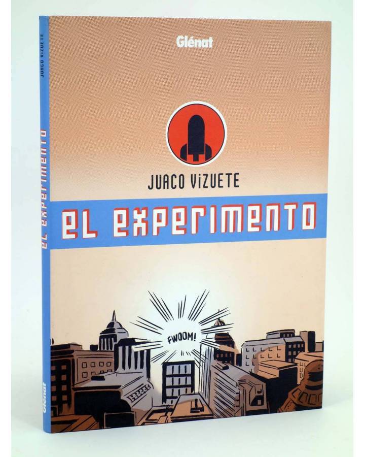 Cubierta de EL EXPERIMENTO (Juaco Vizuete) Glenat 2009