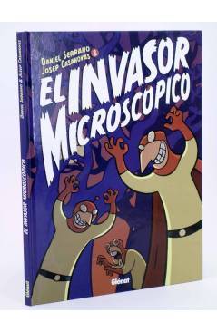 Cubierta de EL INVASOR MICROSCÓPICO (Daniel Serrano / Josep Casanovas) Glenat 2009