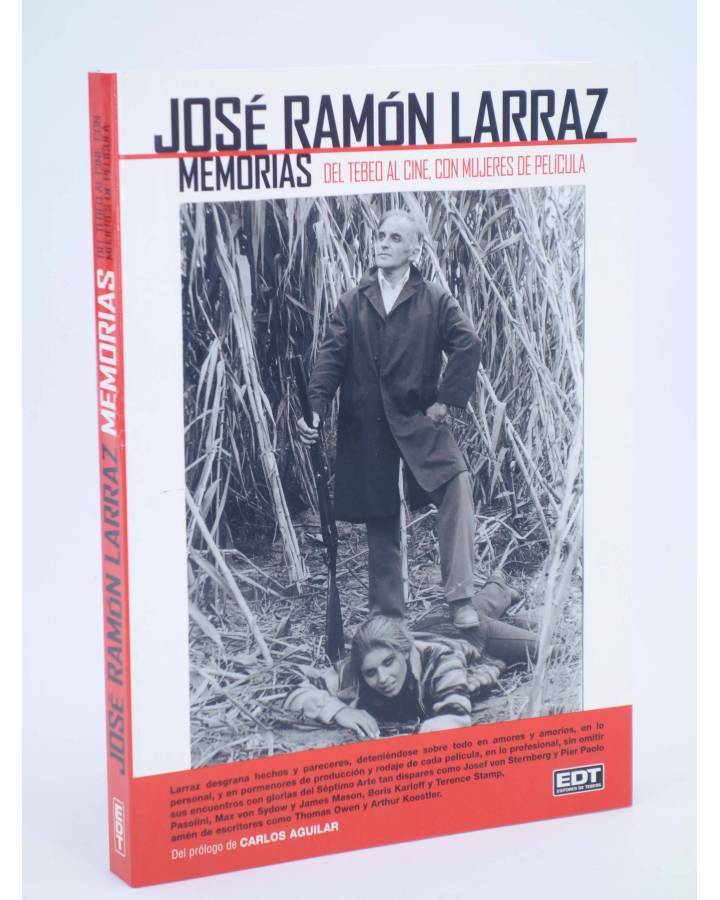 Cubierta de JOSÉ RAMÓN LARRAZ. MEMORIAS. DEL TEBEO AL CINE (José González) EDT 2012