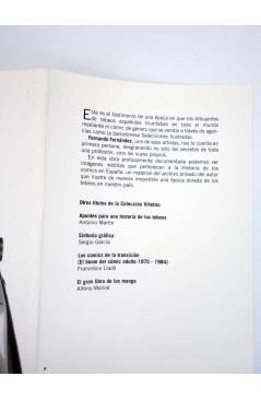 Contracubierta de MEMORIAS ILUSTRADAS (Fernando Fernández) Glenat 2004