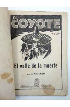 Muestra 1 de EL COYOTE 3. El Valle de la Muerte (José Malloquí) Cliper 1944