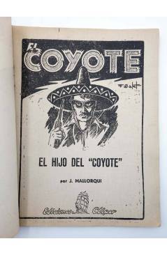 Muestra 1 de EL COYOTE 11. El hijo del Coyote (José Malloquí) Cliper 1945