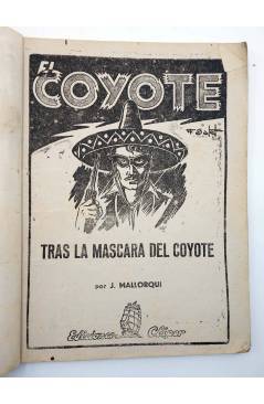 Muestra 1 de EL COYOTE 17. Tras la máscara del Coyote (José Malloquí) Cliper 1945