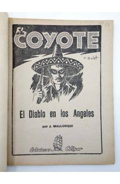 Muestra 1 de EL COYOTE 18. El diablo en Los Ángeles (José Malloquí) Cliper 1945