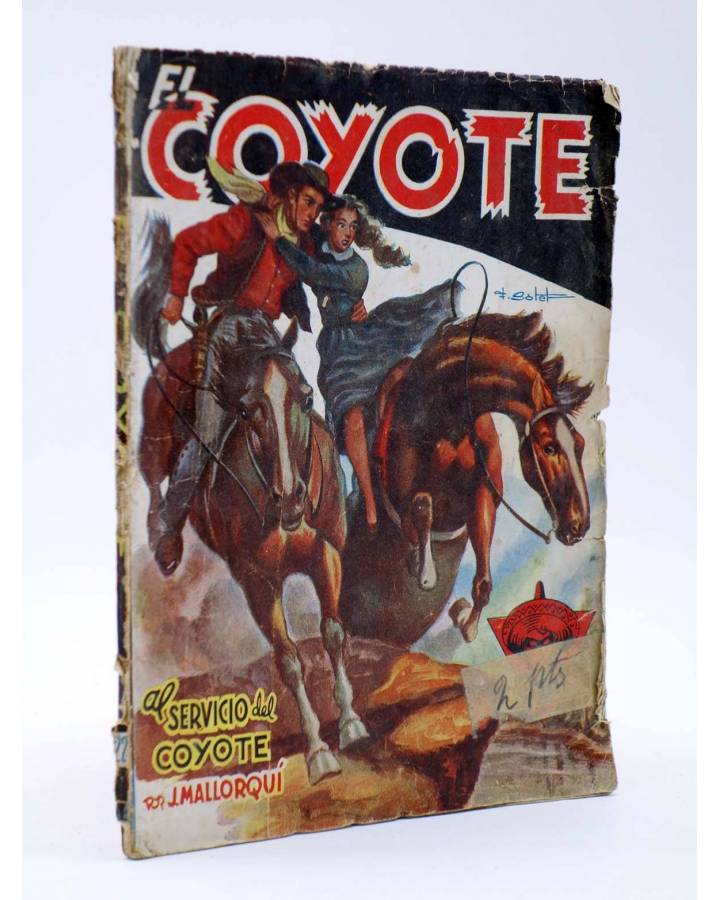 Cubierta de EL COYOTE 22. Al servicio del Coyote (José Malloquí) Cliper 1945