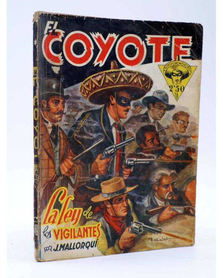 Cubierta de EL COYOTE 23. La ley de los vigilantes (José Malloquí) Cliper 1946