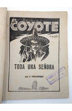 Muestra 1 de EL COYOTE 24. Toda una señora (José Malloquí) Cliper 1946