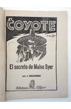 Muestra 1 de EL COYOTE 25. El secreto de Maise Syer (José Malloquí) Cliper 1946