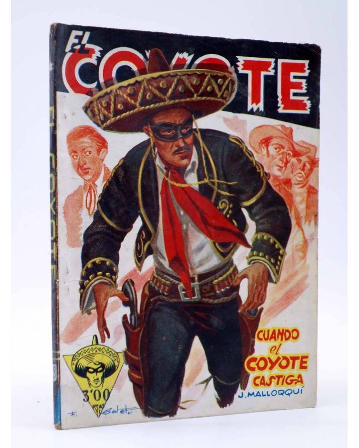 Cubierta de EL COYOTE 28. Cuando el Coyote castiga (José Malloquí) Cliper 1946