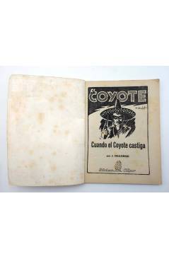 Muestra 1 de EL COYOTE 28. Cuando el Coyote castiga (José Malloquí) Cliper 1946