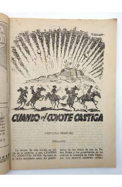 Muestra 2 de EL COYOTE 28. Cuando el Coyote castiga (José Malloquí) Cliper 1946