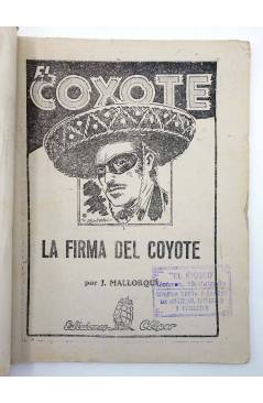 Muestra 1 de EL COYOTE 41. La firma del Coyote (José Malloquí) Cliper 1947