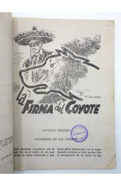 Muestra 2 de EL COYOTE 41. La firma del Coyote (José Malloquí) Cliper 1947